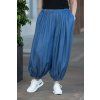 damske haremove kalhoty blau