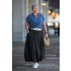 Dlouhá sukně EDNA černá