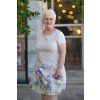 damske balonove saty marion kremova