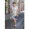 damske lnene saty insomnia kremova