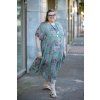 damske plus size saty lada khaki