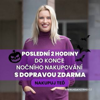 📦 Doprava zdarma! Holky, zbývají poslední dvě hodiny bez poštovného! Děsivé noční nakupování už pomalu končí… nenech si to...