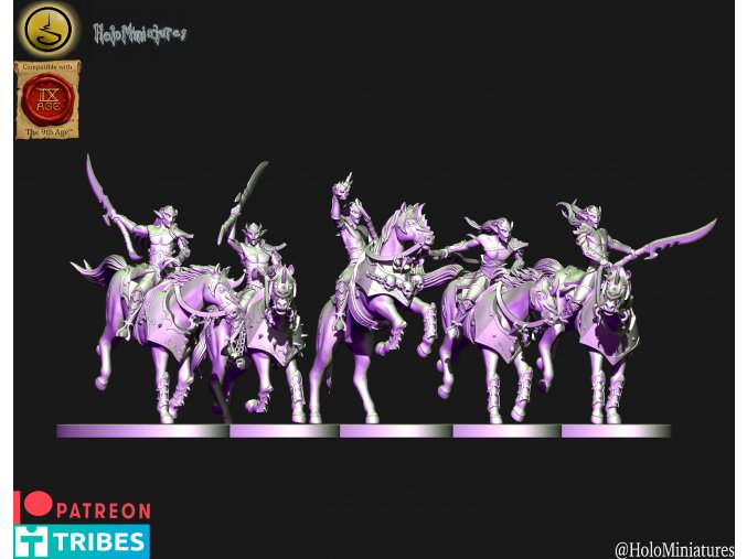 Dark elves Dread Acolytes unit