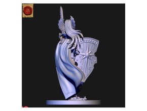 High elves Lord with hand weapon and shield