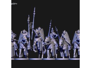 High elves Silver Lancers unit