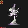 Dark elves hero with banner on Nightmare pegasus (digital file)