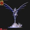 Dark elves Lord on Nightmare pegasus with great weapon(digital file)