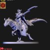 Dark elves Mounted lord with great weapon (digital file)