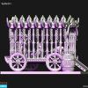 Dark elves Baggage train Objective marker (slave cage) (digital file)