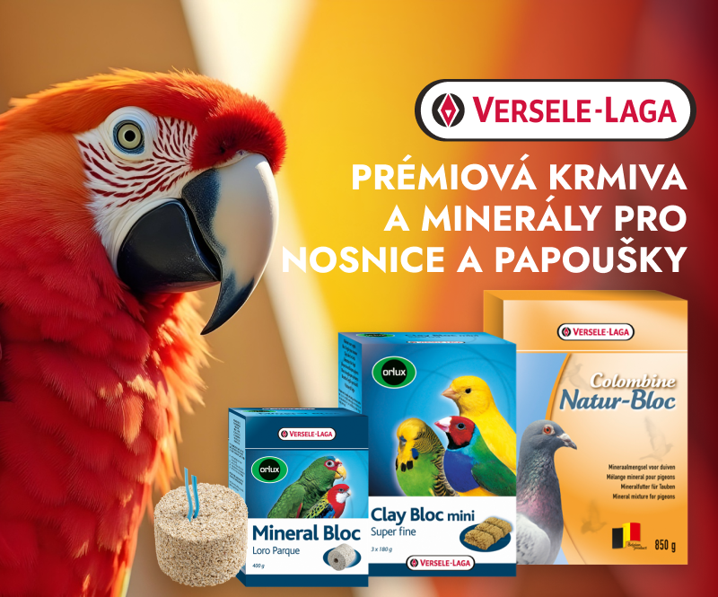 Versele-Laga krmiva, minerály a vitaminy