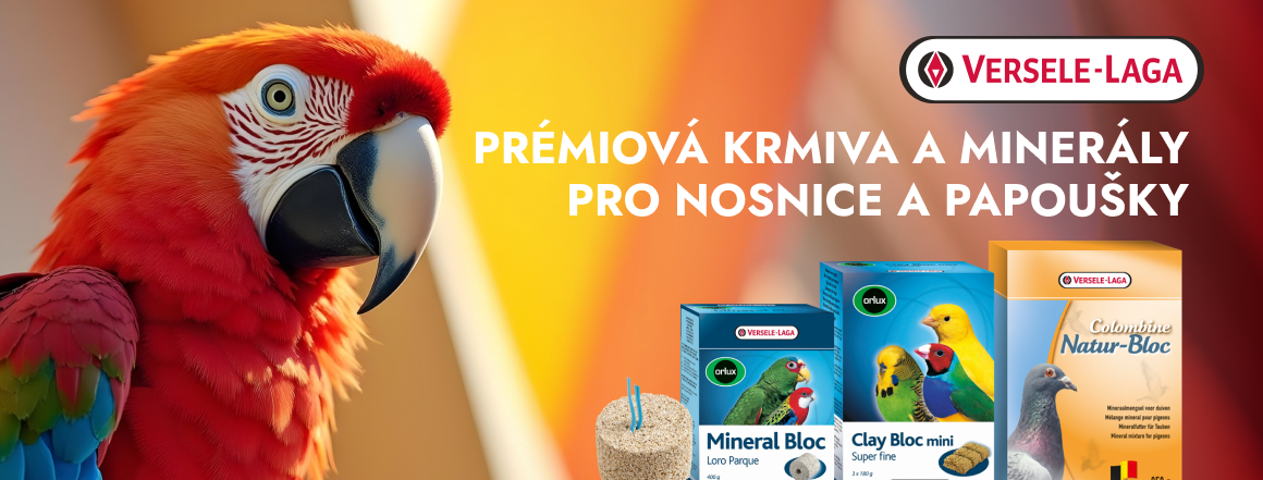 Versele-Laga krmiva, minerály a vitaminy