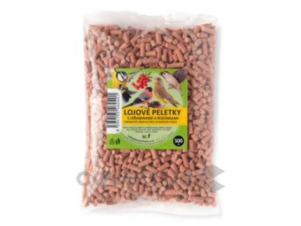 Lojové peletky s jeřabinami a rozinkami 500g