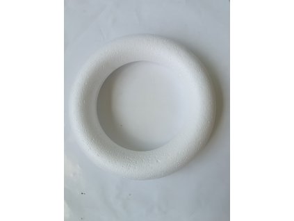 Polystyrenový věnec,  vnější  průměr 14cm