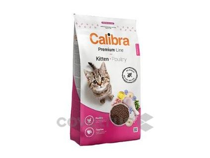 Calibra Cat Premium Line Kitten Poultry 2kg