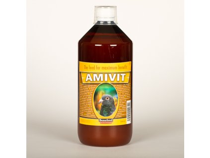 Doplnkové krmivo pro holuby - AMIVIT holub 1000 ml Benefeed