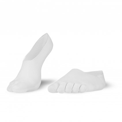 knitido bílé prstové ponožky