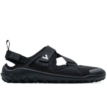 vivobarefoot tracker sandal obsidian