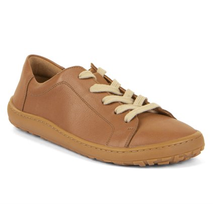 FRODDO olomouc barefoot laces cognac holy nohy 2