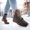 leguano icebar zimni hnědé barefoot boty do sněhu leguano zimní olomouc