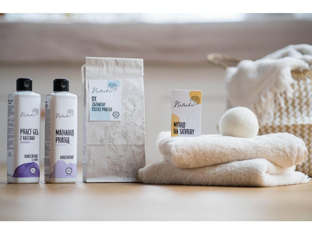 Jak prát s produkty Natasha: jednoduchý manuál pro čisté prádlo
