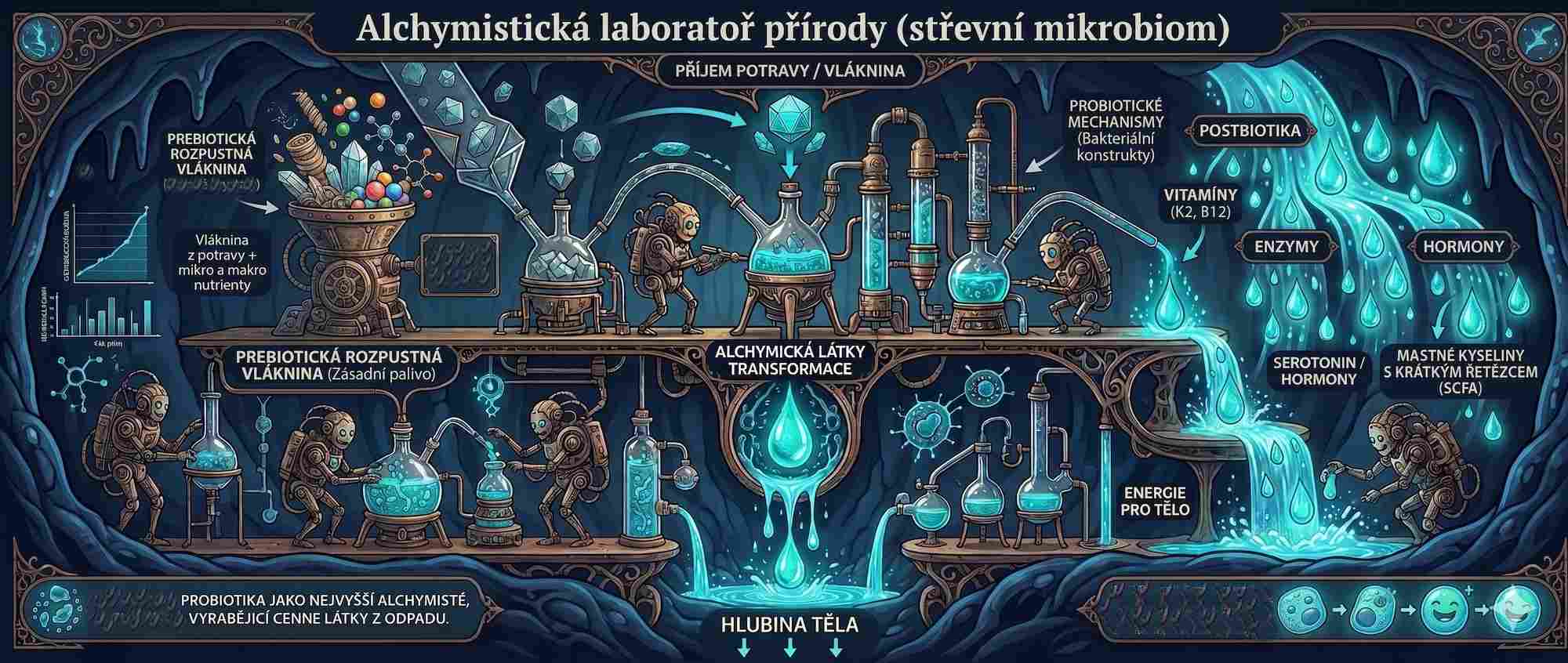Pravda o probioticích: malí nájemníci, velká reklama a žaludek jako celní správa