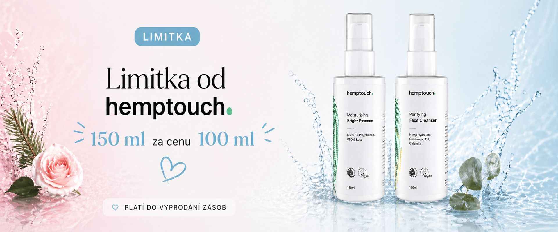 Akce Hemptouch – 150 ml za cenu 100 ml_sleva