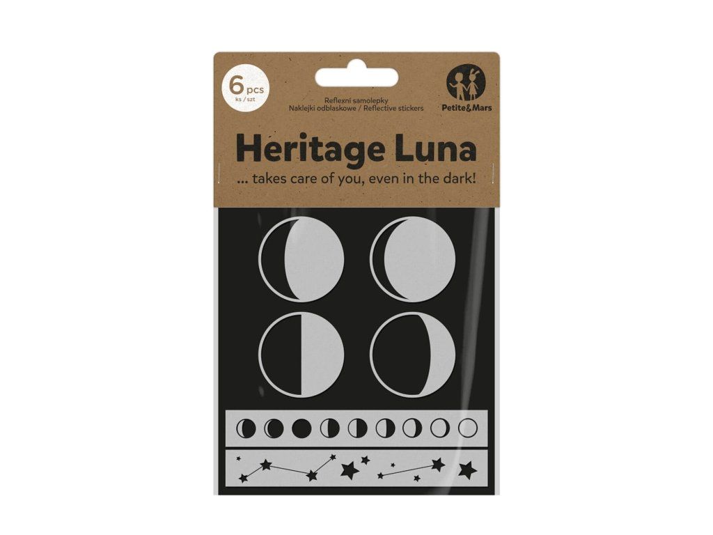 petite&mars reflecni samolepky heritage luna 2