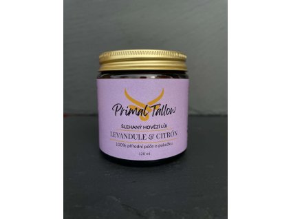 primal tallow levandule citron hovezi luj 2