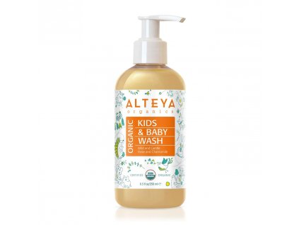 Bio organický dětský sprchový gel Alteya