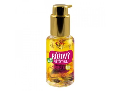 purity vision bio ruzovy pletovy olej s opuncii a q10 45 ml