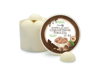 kopecky do vany 15ks medarek liskooriskova cokolada