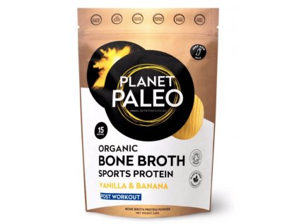 Bio sušený protein s příchutí banánu a vanilky - Sports Protein