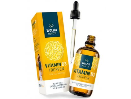 WOLDOHEALTH - Vitamín D3 1000 IU