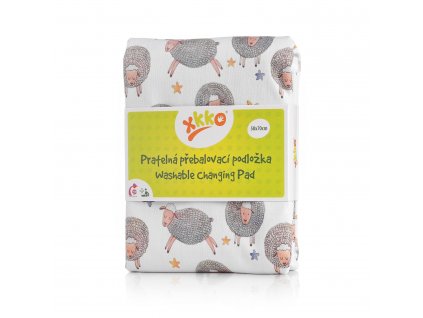 pratelna prebalovaci podlozka xkko 50x70 dreamy sheeps 94a