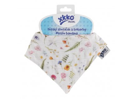 detsky slintacek xkko organic summer meadow 982