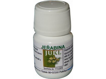 Jeřabina, bylinná tinktura Jukl 30 ml