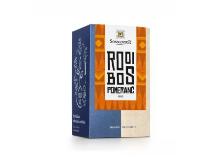 sonnentor rooibos pomeranc porcovany bio