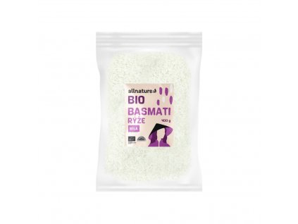 allnature basmati ryze bila bio 400 g