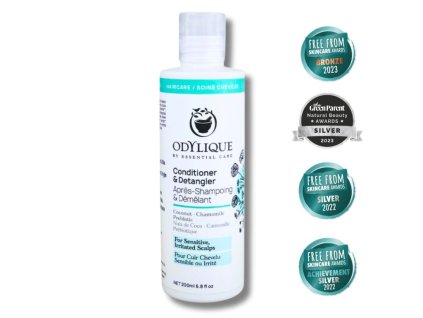 odylique bio vlasovy kondicioner hermanek a kokos 200 ml