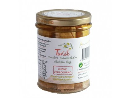 Tuňák v extra panenském olivovém oleji Arbequina, 200g