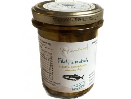 Makrela v extra panenském olivovém oleji, 195g