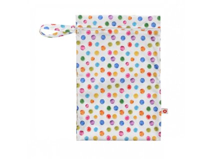 nepromokavy pytlik xkko velikost m watercolour polka dots