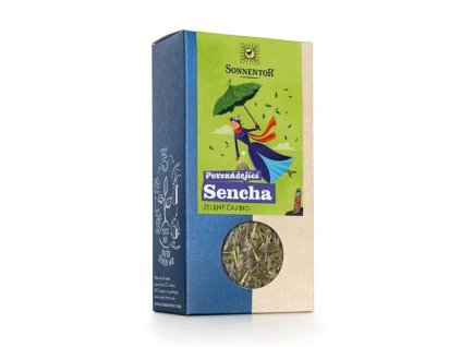 bio zeleny caj sonnentor povznasejici sencha sypany 70 g 26573