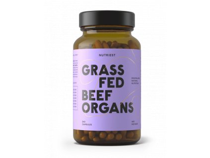 grass fed desiccated beef organ complex supplement