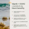calcium z morskych ras vitaminy d3k2 90 kapsli trime 3