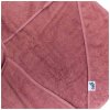bio bavlnena frote osuska s kapuci xkko organic 90x90 mesa rose 935