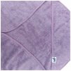 bio bavlnena frote osuska s kapuci xkko organic 90x90 lavender aura 2