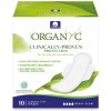 Organyc bio dámské vložky dlouhé - noční 10 ks