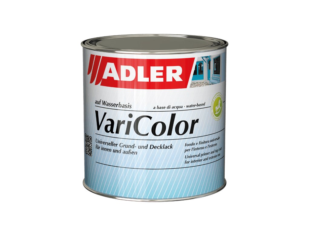 Adler VARICOLOR Weiß Deckfarbe 2,5 l  + ein Geschenk Ihrer eigenen Wahl zu Ihrer Bestellung