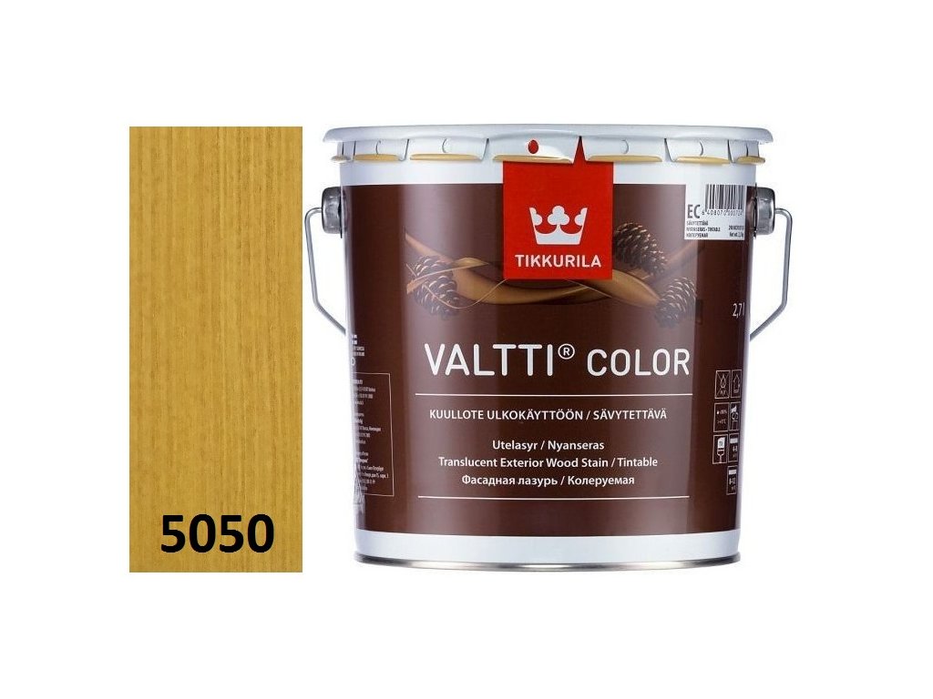 Tikkurila Valtti Color - 2,7L -5050 - pinie - Mesi  + ein Geschenk Ihrer eigenen Wahl zu Ihrer Bestellung
